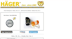 Desktop Screenshot of hager-scand.se